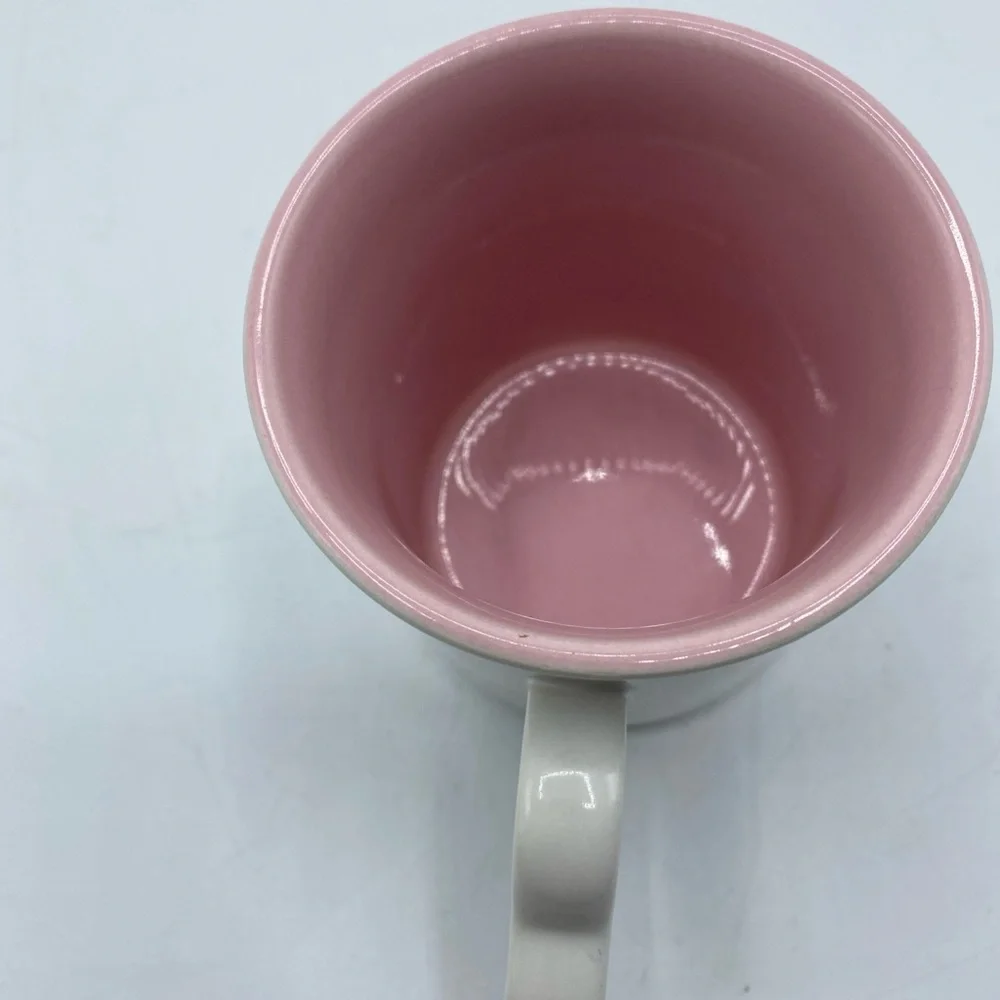 Holly Hobbie Stoneware Coffee Mug Heart Handle American Greetings 1990 Vintage - Picture 3 of 6